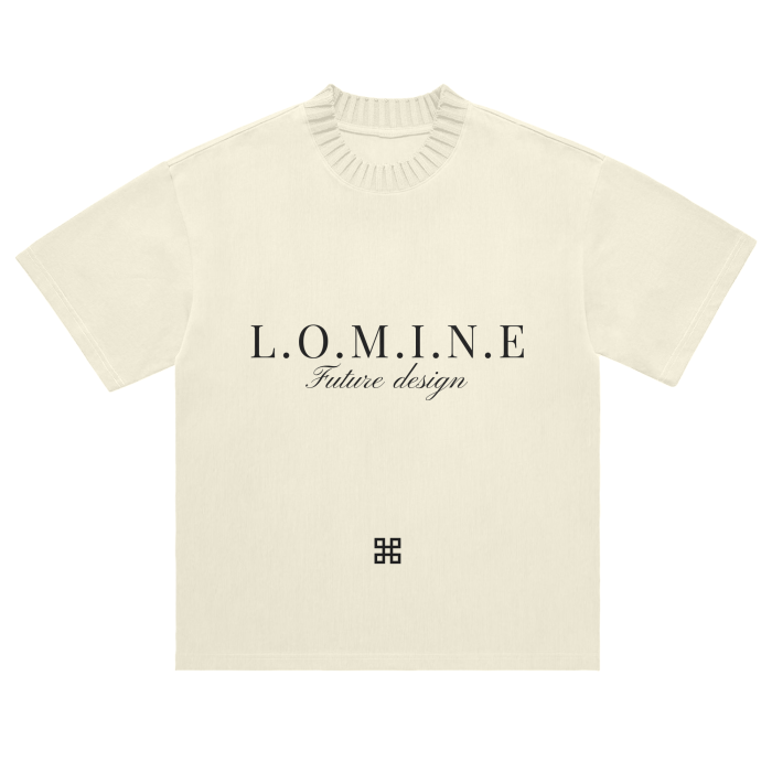 LOMINE - KNITNECK FUTURE T-SHIRT