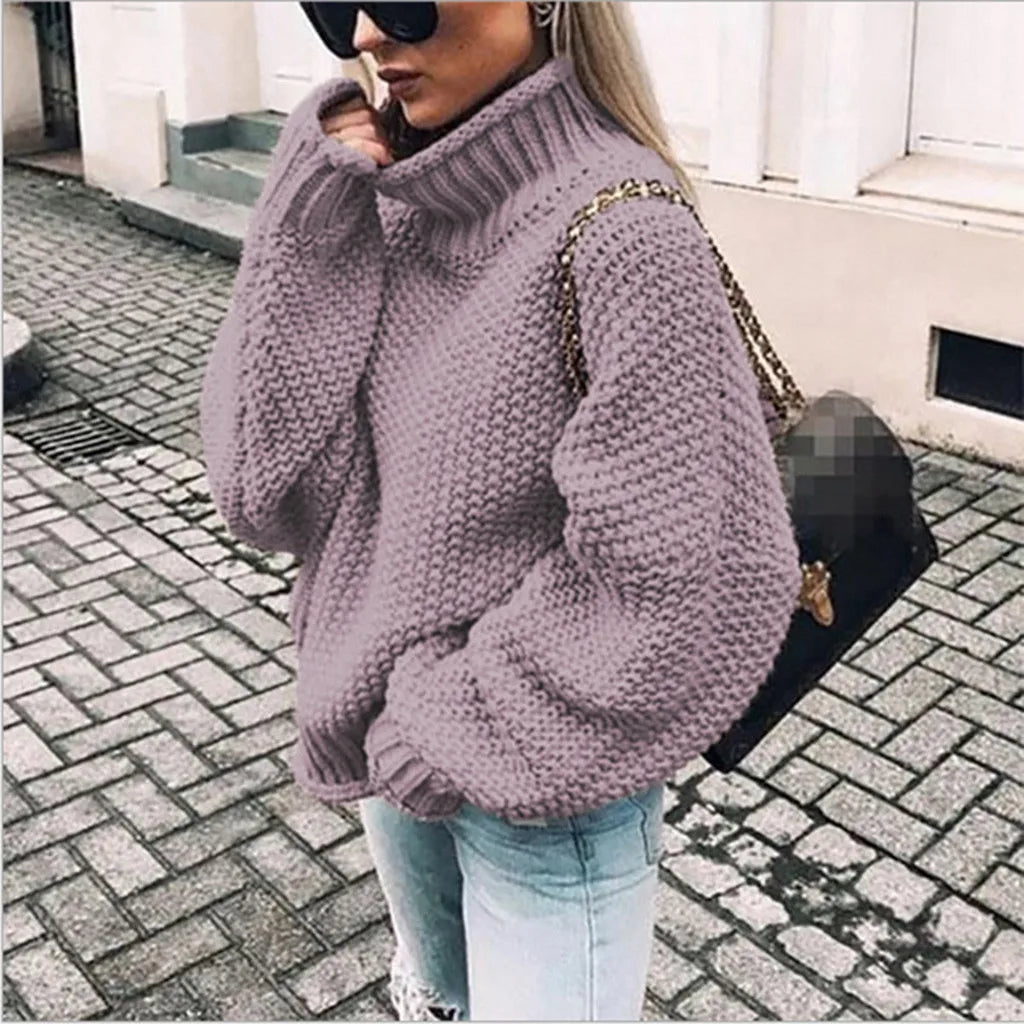 Autumn Pullover Batwing Sleeve