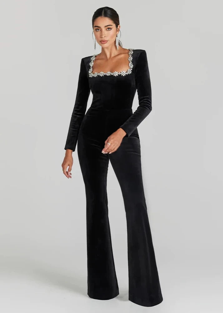 VELVET JEWEL JUMPSUIT