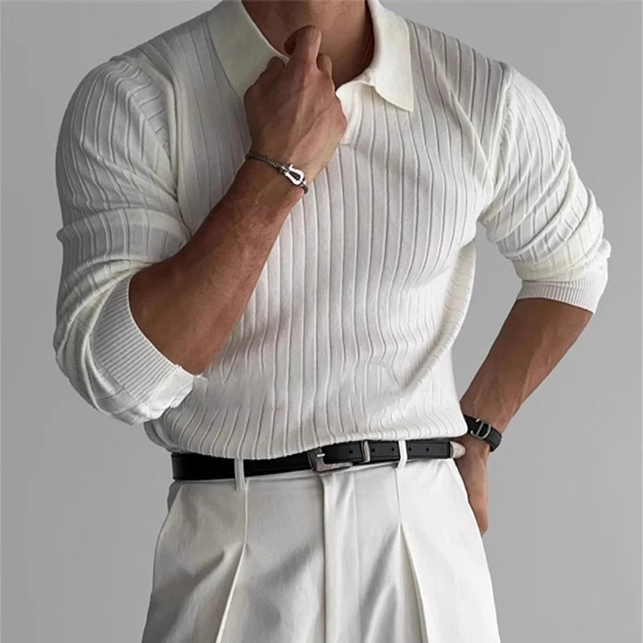 Luxury Knit Polo Shirt