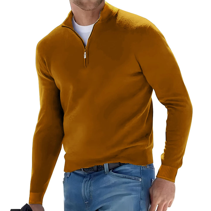 Mens Breathable Zipper Pullover