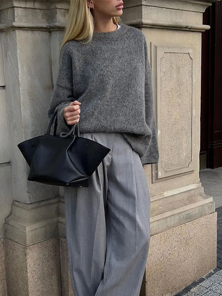 Chic Mohair Loose Sweater