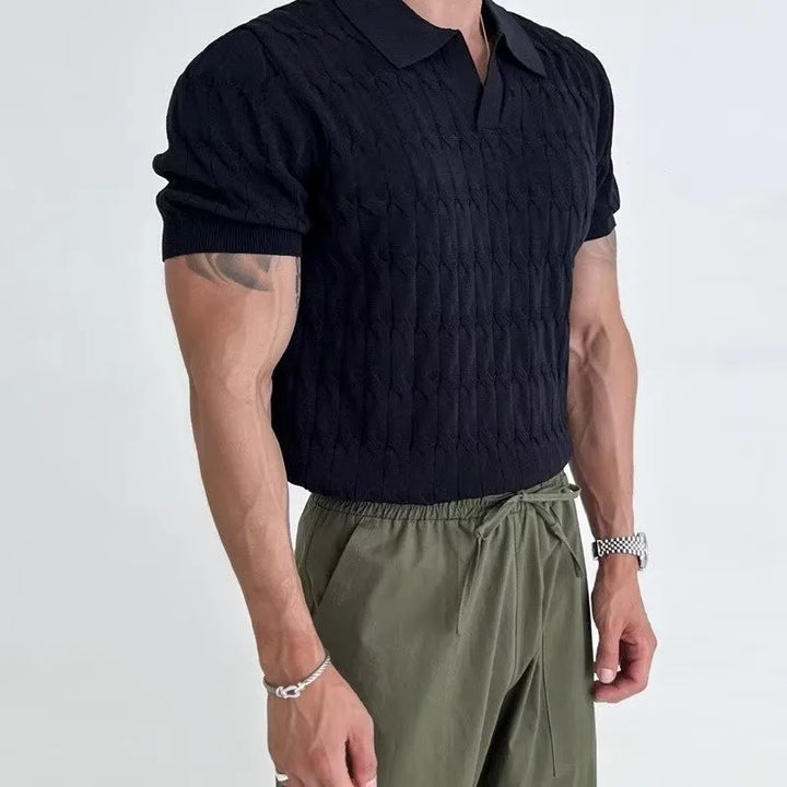 Men's Luxury Knitted Polo