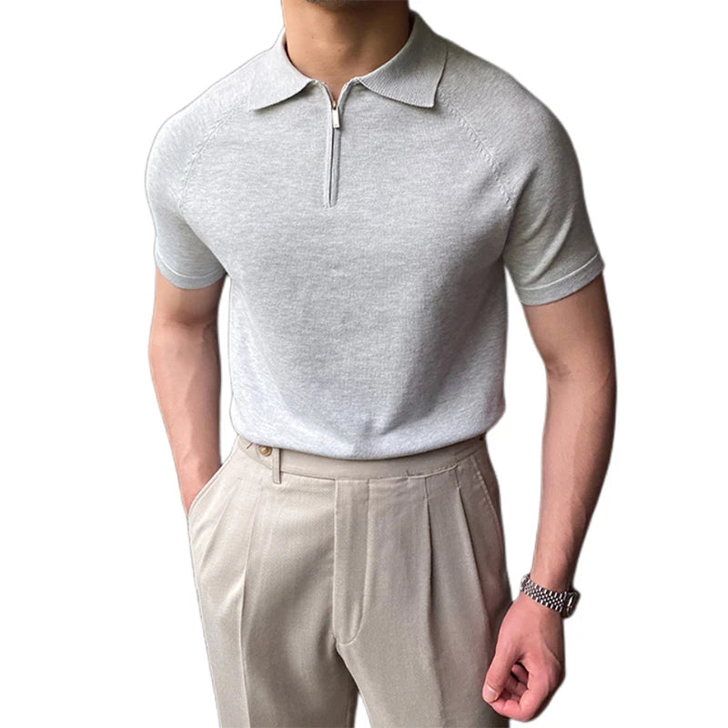 Men's Summer Knit Polo