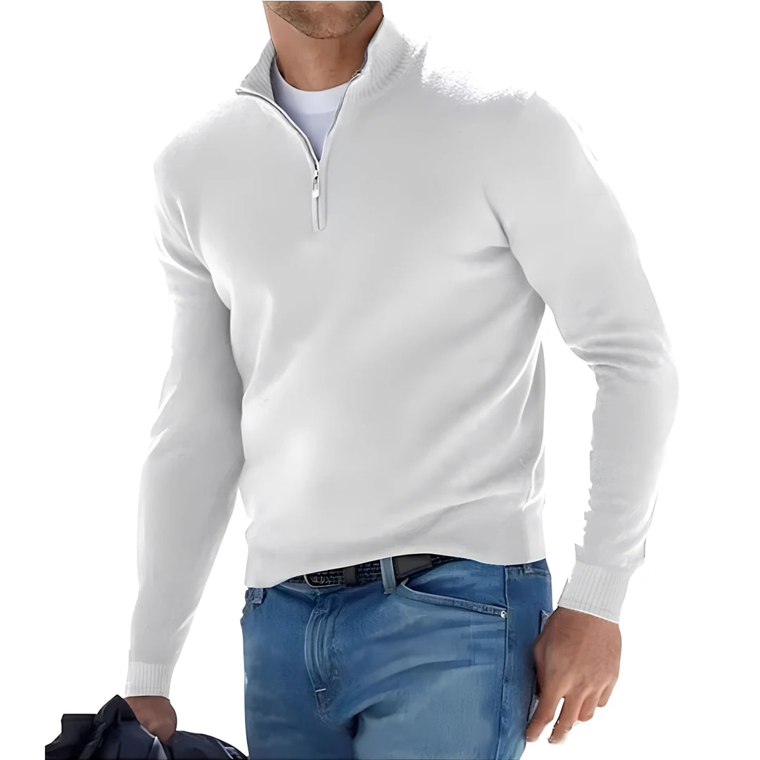 Mens Breathable Zipper Pullover