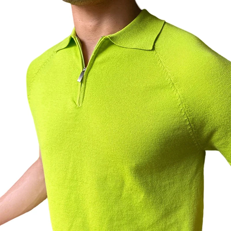 Men's Summer Knit Polo