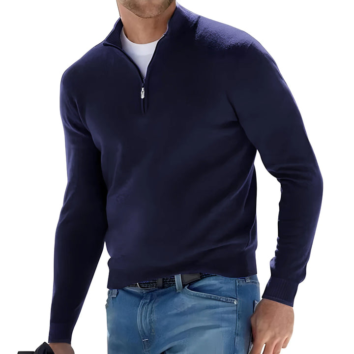 Mens Breathable Zipper Pullover