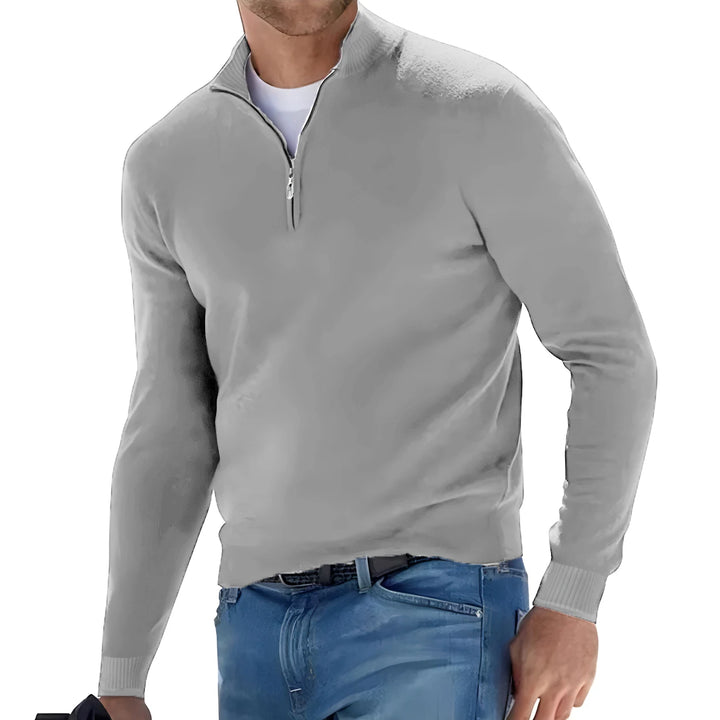 Mens Breathable Zipper Pullover