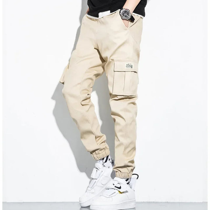 Spring Summer Cotton Cargo Pants