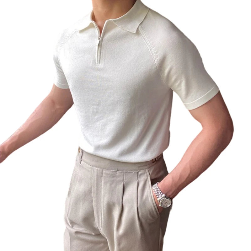 Men's Summer Knit Polo