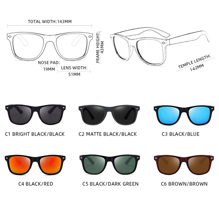 WAYFARERS CLASSIC (BLACK RED)